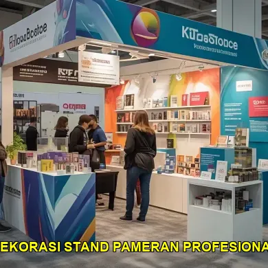 dekorasi stand pameran profesional